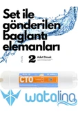 watalina  CTO Karbon Blok Filtre – Klor ve Kimyasal Kalıntılara Karşı Etkili Çözüm - 3