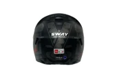KASK SWAY SW 820 820 XAMURAI FULL FACE GÜMÜŞ VİZÖR thumbnail 4