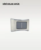 Mini Oval Solar Aplik Gün Işığı - 4 Adet - 3