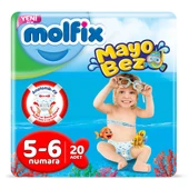 Molfix Mayo Bebek Bezi 5-6 Beden 20 Adet 14+ Kg - 1