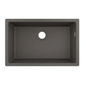 Hansgrohe S510-U660 Tezgah Altı Granit Eviye 660 Taş Grisi thumbnail 1