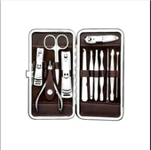 KENPAZAR Deri Çantalı 12'li Manikür Seti - 2