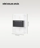 Mini Solar Aplik Gün Işığı - 4 Adet - 2