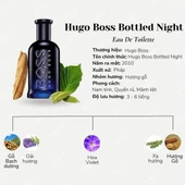 Hugo Boss Bottled Night Edt 200 ml Erkek Parfümü - 3