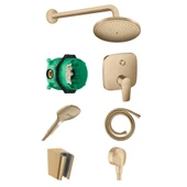 Hansgrohe Talis E Ankastre Banyo Seti Bronz - 3 - 1