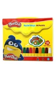 Play-doh çantalı 18 renk pastel boya oil pastels thumbnail 1