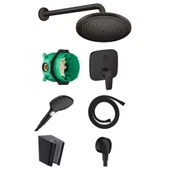 Hansgrohe Talis E Ankastre Banyo Seti Mat Siyah - 1