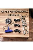ATİKER  KARBÜRATÖRLÜ REGÜLATÖR DİRSEK SET + AYAR VANASI - 1