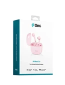Ttec 2KM141B AirBeat Go Gerçek Kablosuz TWS Bluetooth Kulaklık Pembe - 3