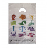 BURÇ Baskılı ekonomik ORTA BoY HIŞIR POŞET 26x38cm (100 adet) - 1