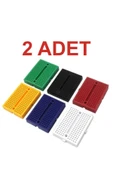 Rodevino 2 Adet Mini Breadboard 170 Pin – Prototip Devre Tahtası Karışık Renk thumbnail 1