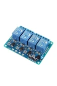 Rodevino 5v 4 Kanal Röle Modülü – Arduino 4‑ch Relay Board Role Kartı thumbnail 1