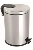 Flosoft Paslanmaz Metal Pedallı Çöp Kovası 3 Lt Ft605 - 1