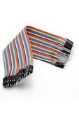 Rodevino Erkek-erkek Jumper Kablo 40 Adet 20 Cm 2.54 Mm Arduino thumbnail 2