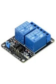 Rodevino 5v 2 Kanal Röle Modülü – Arduino Relay Board Role Kartı thumbnail 1