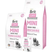 Brit Care Mini Yorkshire Terrierler İçin Tahılsız Somonlu Köpek Maması 2 Kg - 1