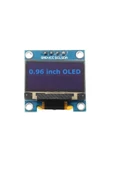 Rodevino 0.96 Inch 128x64 I2c Oled Display Ssd1306 Arduino Mavi - Sarı thumbnail 1