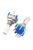 Rodevino Ec11 Rotary Encoder Butonlu 20 Adım Pwm 360 Derece Döner Butonlu Dijital Potansiyometre Menu Motor thumbnail 2