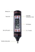 Rodevino Tp101 Dijital Gıda Termometresi - Elektronik Sıvı Sıcaklık Kalemi (SİYAH) thumbnail 4