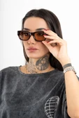 Cateye Kare Yeni Sezon Unisex Güneş Gözlüğü UV400 - 4