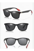 Wayfarer Kırmızı lı Unisex Güneş Gözlüğü - 2