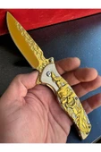Gold Kuru Kafa Çelik Çakı - 3