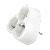 Depa 3'lü Topraklı Golyat Priz Papatya Tasarım Priz Duvar Tipi Çoklayıcı Fiş 16A 250V 3500W - 2