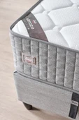 Mimoza Modeli Çift Kişilik Paket Yaylı Yatak Full Ortopedik ve Antibakteriyel Özellikli - 3