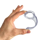 Şeffaf Plastik Baza Yatak Kulpu Esnek Kaldırma Tutma Kulp Kolu Elcek Tutacağı Kulbu -2 Adet - 2