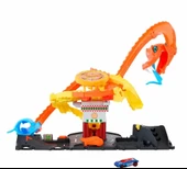 Hot Wheels Pizza Dükkanında Kobra Macerası Oyun Seti HTN81 - 3