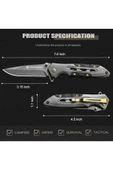Chongming Gri Efsane Model Çakı 21 Cm - 2