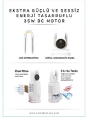 Inova Orion Buharlı Uzaktan Kumandalı Kule Tipi Vantilatör - 3