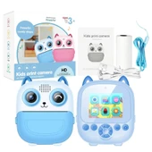 Çocuklar İçin Foto Baskı Yapabilen Dijital Eğlence Kamerası Full HD - 4