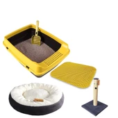 Timbox Başlangıç Set Açık Tuvalet,Yatak,Tırmalama,Paspas (Kürek Hediyeli) - 4