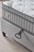 Melisa Tek Kişilik Full Ortopedik Visco Yatak Antibakteriyel ve Paket Yaylı Sistem - 3