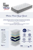 Melisa Tek Kişilik Full Ortopedik Visco Yatak Antibakteriyel ve Paket Yaylı Sistem - 6