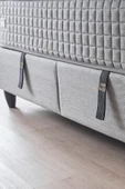 Mimoza Modeli Çift Kişilik Full Ortopedik Yataklı Sandıklı Baza ve Başlık Takımı 3 lü Set - 9
