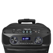Mikado MD-BT505 60W USB/BT/TF/TWS Led Işıklı Kablosuz ve Kafa Mikrofonlu Toplantı-Parti Hoparlörü - 5