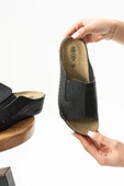 Albishoes Nova Anatomik Hafif Rahat Esnek Lastikli Gün Boyu Rahat Kullanım Kadın Terlik Anne Terlik - 3
