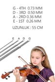 Maxword MVS-140x 2`li Paket Profesyonel Keman Teli Seti - 2