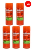 Gillette Fusion5 Ultra Sensitive Traş Jeli 75Ml X5 ADET - 1