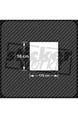 Üçgen Araba Kaplama Sticker - Altın Sarı - 3