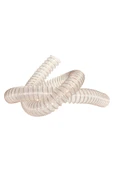 Poliüretan Bakır Telli Şeffaf Toz Talaş Emiş Hortum ( İç Çap 52mm)  ( 10 mt ) Pu 070 - 2