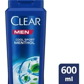 Clear Men Cool Sport Menthol 600 ml Kepek Şampuanı - 2