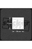 Ön Cam Sütü Çilekli Yavrum Seni Sürekli Hologram Sticker - 8