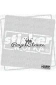 Royal Stance Sticker - 7