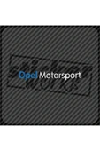 Opel Motor Sport Sticker - 7