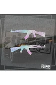 Ak47 - Kalaşnikof Sticker ( Sağ Sol Takım ) thumbnail 1