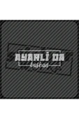 Ayarlı Da Başkan Sticker - 5