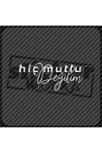Hiç Mutlu Değilim Hologram Sticker - 10